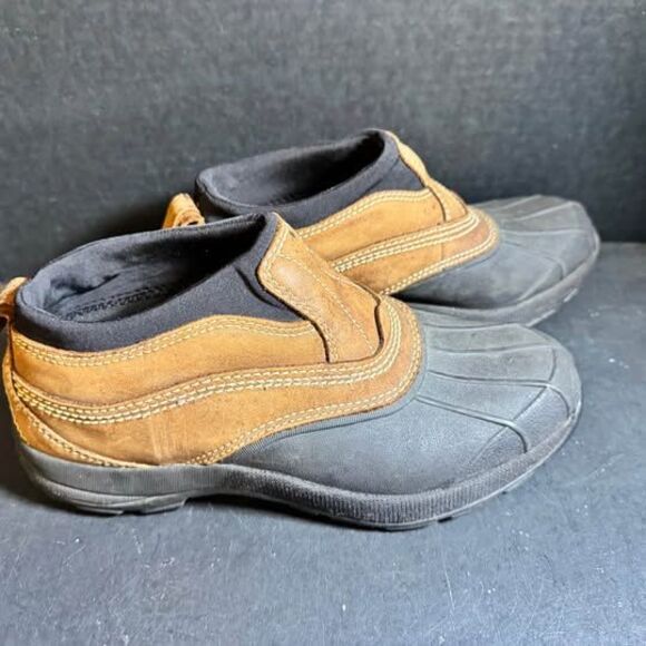 Brown Black Duck Shoes Slip-on Size 8.5 M Medium [Shoe 249] main image 7